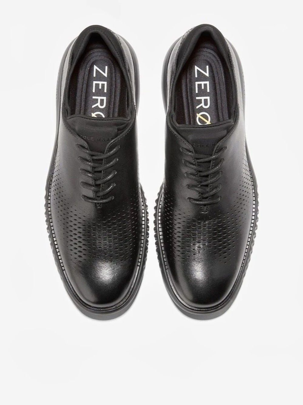 Cole Haan Men's 2.ZERØGRAND Laser Wingtip Oxford 2.ZERØGRAND Laser Wingtip Black